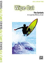 Wipe Out piano sheet music cover